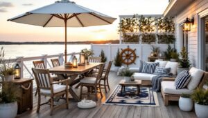 Nautical Patio Furniture: Create A Coastal Oasis In Your Backyard